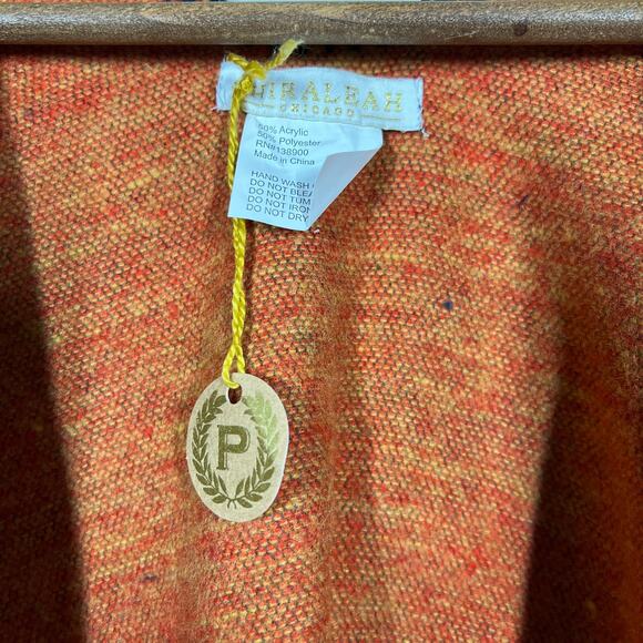 NEW! Shiraleah Chicago Shawl Poncho Sweater Wrap Knit OSFA - Picture 5 of 6